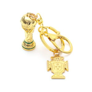 World Cup Trophy Portugal Gold Two-Piece Set