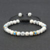 Wholesale Hand woven square Devil's Eye bracelet
