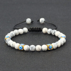Wholesale Hand woven square Devil's Eye bracelet