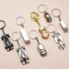 Wholesale Metal car racing model metal keychain