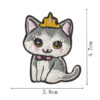 Wholesale Cartoon cat Patch Clothing DIY Patches