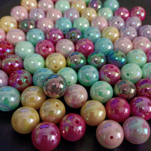 109 random color mixing / 16mm/straight hole