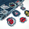 Wholesale Letter Skull Series Embroidery DIY Patches