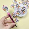 Wholesale 10PCS Cartoon Crayon Brand Silicone Cartoon Beads