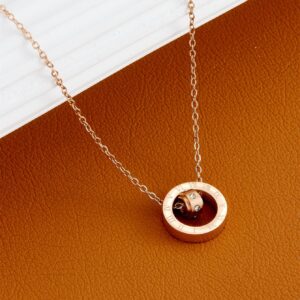 X703 roman with diamonds rose gold