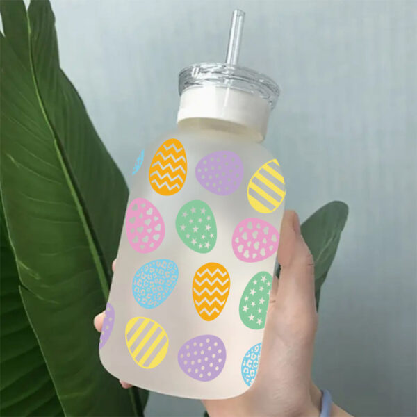 Wholesale UV Transfer Paste Glass Crystal Label Crystal Paste Cross-border Special Paste for 16oz Glass Cup 23cmX11cm