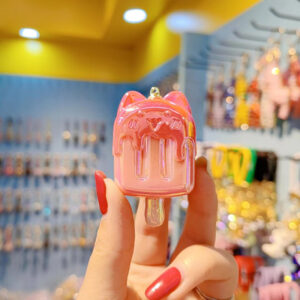 Cartoon ice cream-pink single doll