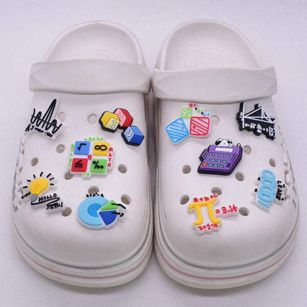O1CN01bakUmu1NGkFPe0yRm_2208878341543-0-cib Wholesale Cartoon Creative Math Theme Detachable Croc Charms