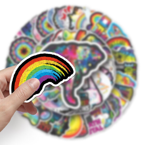 Wholesale 101 Colorful Graffiti Personality Stickers