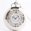 Wholesale Hollow out retro quartz watch flip top large gold pocket watch