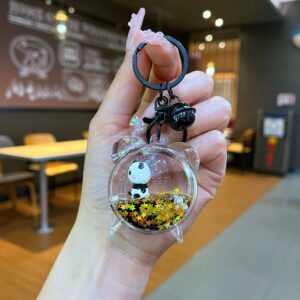 Black Hardware Alarm Clock - Black Panda / Quantity 1 is 1