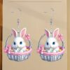 O1CN01beGtym21jDTIRFFzK_2220545547020-0-cib Wholesale Easter cartoon cute rabbit acrylic earrings