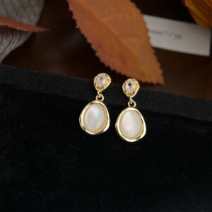 Water drop geometric fritillary-silver needle