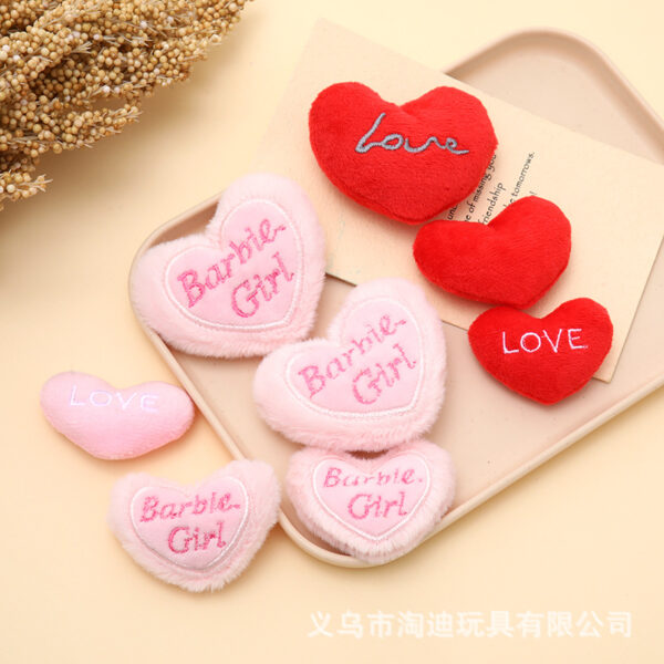 O1CN01bis87y1xTPGxYLfcn_2211897286444-0-cib Wholesale Plush Love Red Heart Love Chilen's Hat Slippers Clothes Brooch