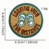 Wholesale Cartoon Round Outdoor Adventure Series Embroidery DIY Patches