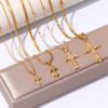 Wholesale Stainless steel necklace cross pendant