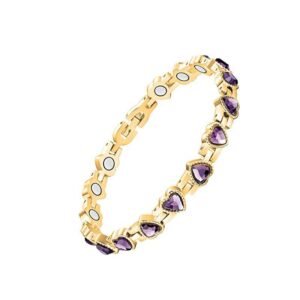 Full magnet - golden purple diamond