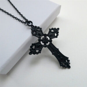 O1CN01boqrfO1nr5OCh4hzZ_2212841575142-0-cib Wholesale Large Gothic Dark Black Cross Necklace