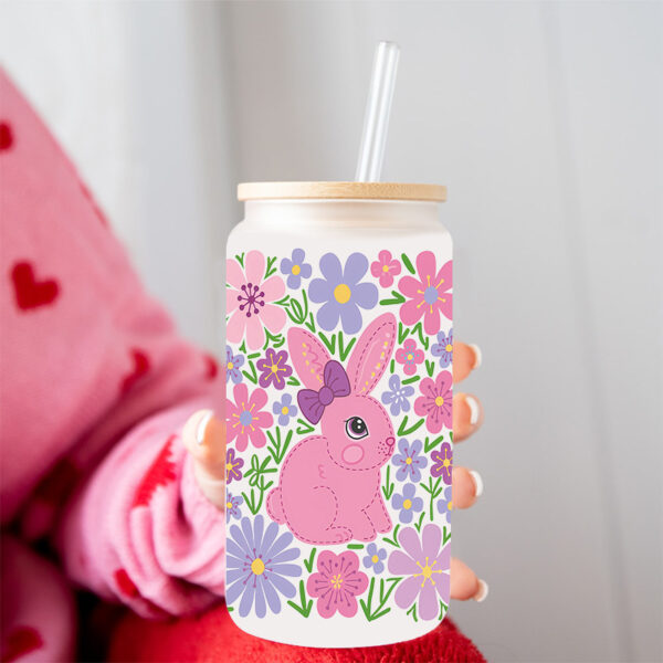 O1CN01bq9ONs2HYiBUOwmZw_1575589163-0-cib Wholesale Pink Cartoon Easter Bunny 16oz Cup UV DTF Wraps