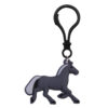 Wholesale Galloping Horse Party Plastic Buckle Keychain