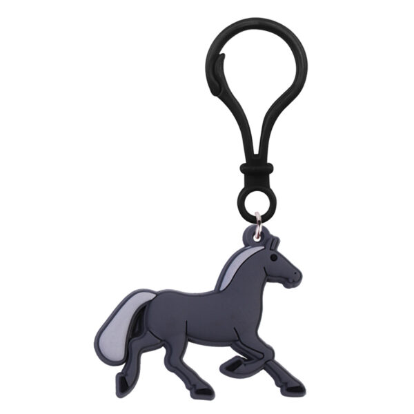 Wholesale Galloping Horse Party Plastic Buckle Keychain