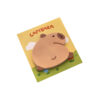 Wholesale Cute cartoon shaped portable capybara sticky note