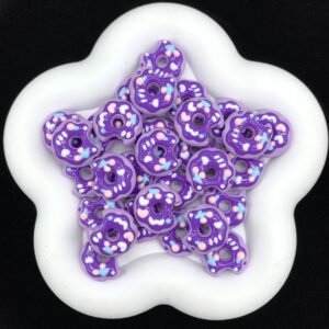 Purple donuts