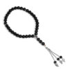 Wholesale Rosary Bracelet Black Frosted Crystal Beads Jewelry