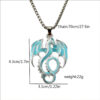 O1CN01bvQRtr2IVKgjW5O00_3919529291-0-cib Wholesale Halloween glow-in-the-dark Wind Dragon Necklace