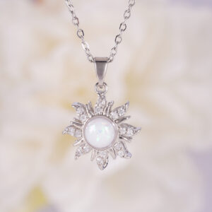 Milk white silver 2259