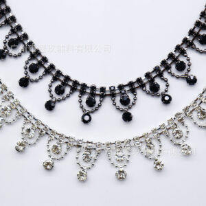 Wholesale Water Diamond Claw Chain Crystal Diamond Chain DIY Patches