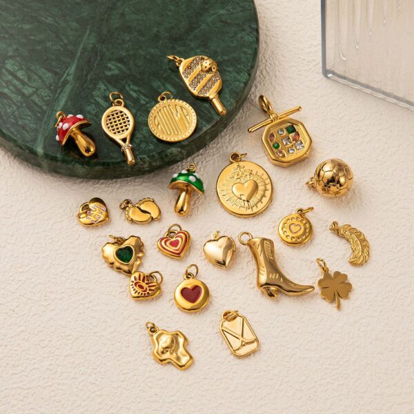 Wholesale Multiple Love Life Series Stainless Steel Pendants