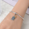 Wholesale DIY Jewelry Bracelet Aessories Tarot Sun Moon Star Charm Pendant Beads Copper Sier-Plated Exrt Style