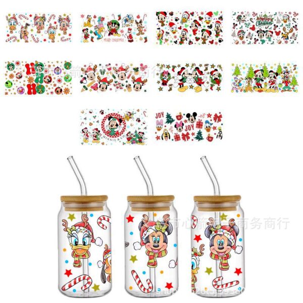 O1CN01byJKvZ1IlMWF5gRqQ_2216490590933-0-cib Wholesale Christmas Cartoon UV DTF Transfer Crystal Transparent 16oz Sticker Glass Special Scratch Resistant Wholesale Cross Border