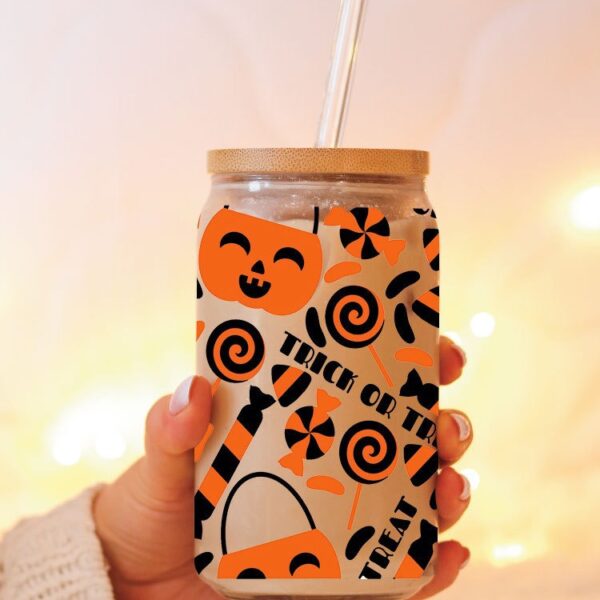 Wholesale UV Transfer Paste Glass Crystal Label Crystal Paste Cross-border Special Paste for 16oz Glass Cup 23cmX11cm