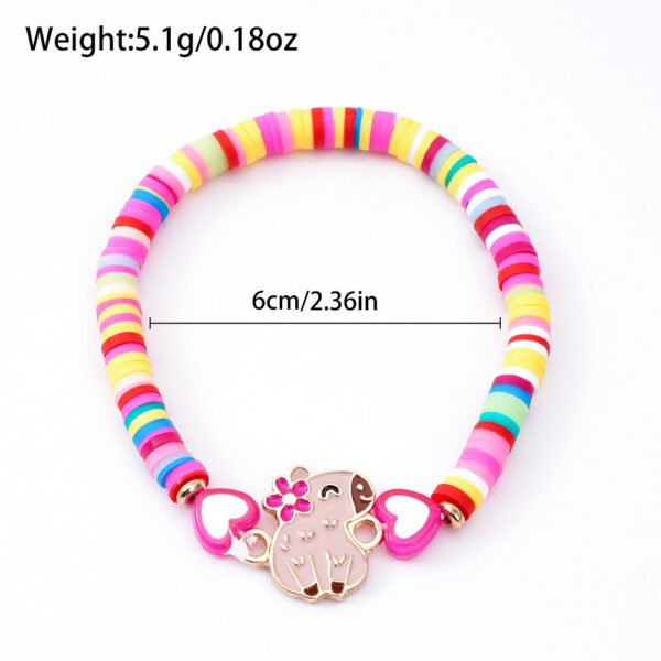 Wholesale Cartoon Kidsren's Bracelet Soft Pottery Clay Clay Bead bracelet