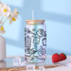 Wholesale Uv Transfer Sticker Glass C Crystal Label Crystal Sticker Exclusive for 16oz Glass C Special Sticker 23Cmx11Cm