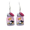Wholesale Cartoon animals, cats, monsters, bats, Halloween acrylic earrings