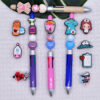 Wholesale Random 100pcs Medical Care Beaded Pen DIY Accessories Beads