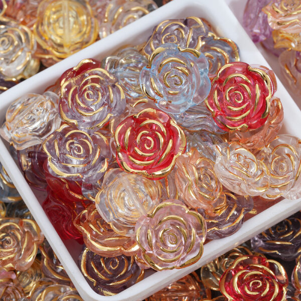 O1CN01c69cwK20wfVPh21Or_2218603856914-0-cib Wholesale small flower acrylic aessories, imitation rose DIY