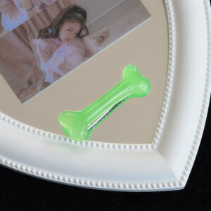 5# Green bone hairpin