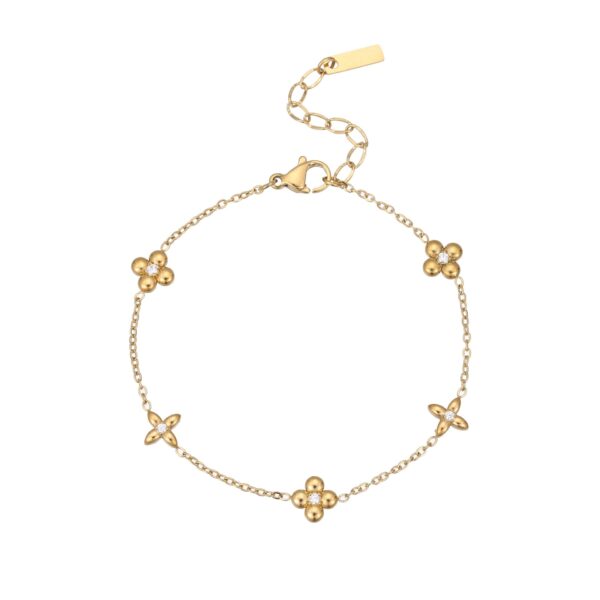 Wholesale Titanium Steel Bracelet Star-Shaped Pendant Exquisite Light Luxury