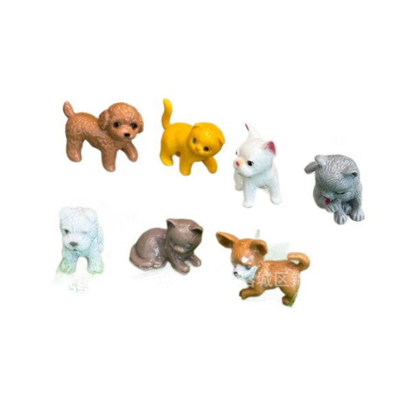 Wholesale Cartoon Cute Mini Dog Cat Pet Doll Accessories
