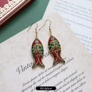 12-Nepali Copper Fish (Red Blue)