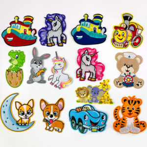 Wholesale Cartoon Dog Cute Animal Embroidery DIY Patches