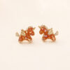 Wholesale Crystal Unicorn Gold Stud Earrings Necklace