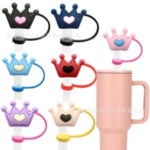 Wholesale Colorful Crown Series Straw Tube Cap