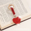 Wholesale Cute Cartoon Keychain Pendant Diamond-Encrusted Peach Heart Keychain