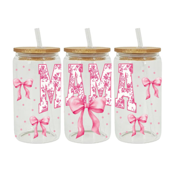 Wholesale UV Transfer Paste Glass Crystal Label Crystal Paste Cross-border Special Paste for 16oz Glass Cup 23cmX11cm