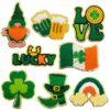 Wholesale St. Patrick's Day Lucky Clover Beer Embroidery DIY Patches